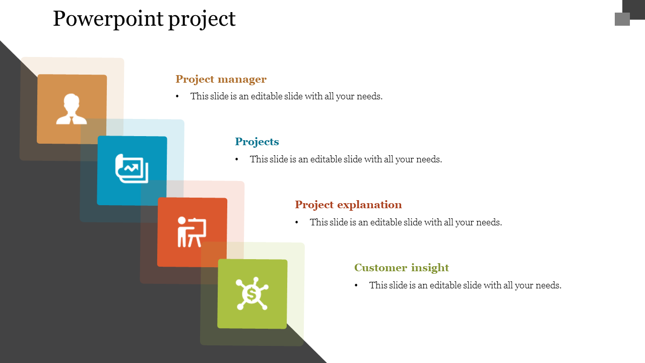 Creative PowerPoint Project Presentation Template